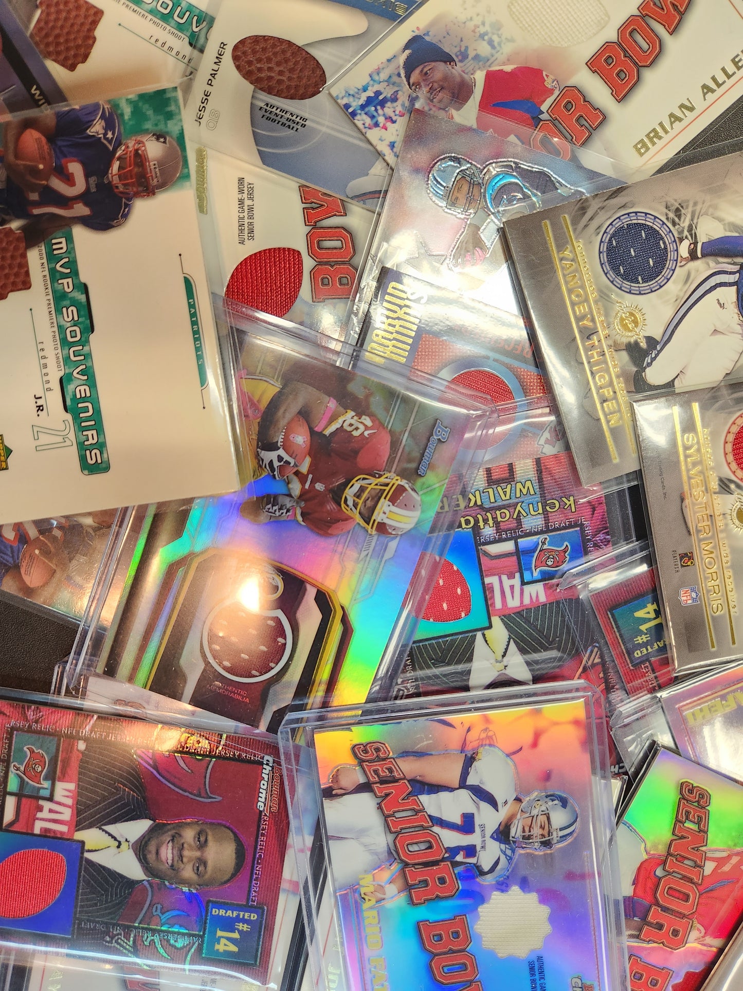 Lot of 55-60 NFL Football Cards in Unopened Packs