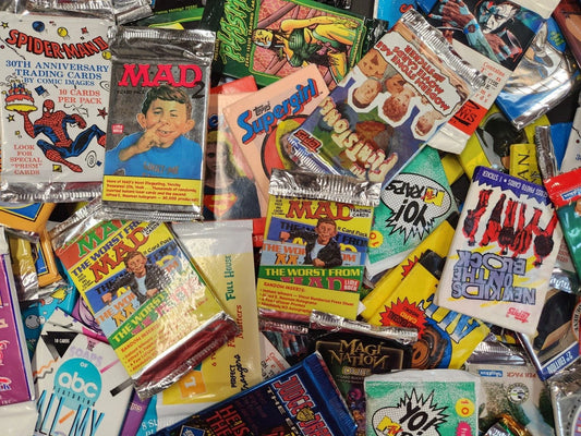 Lot of 10 vintage Unopened Non-Sports Card PACKS.